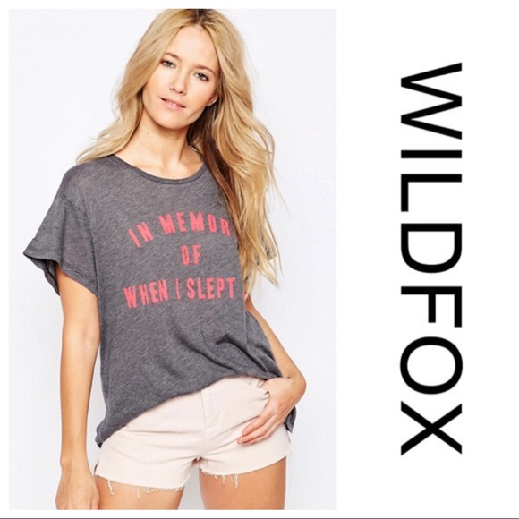 Wildfox Tops - Wildfox In Memory Tee